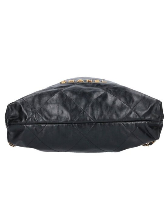 Chanel 22 Large Shiny Calfskin Backpack